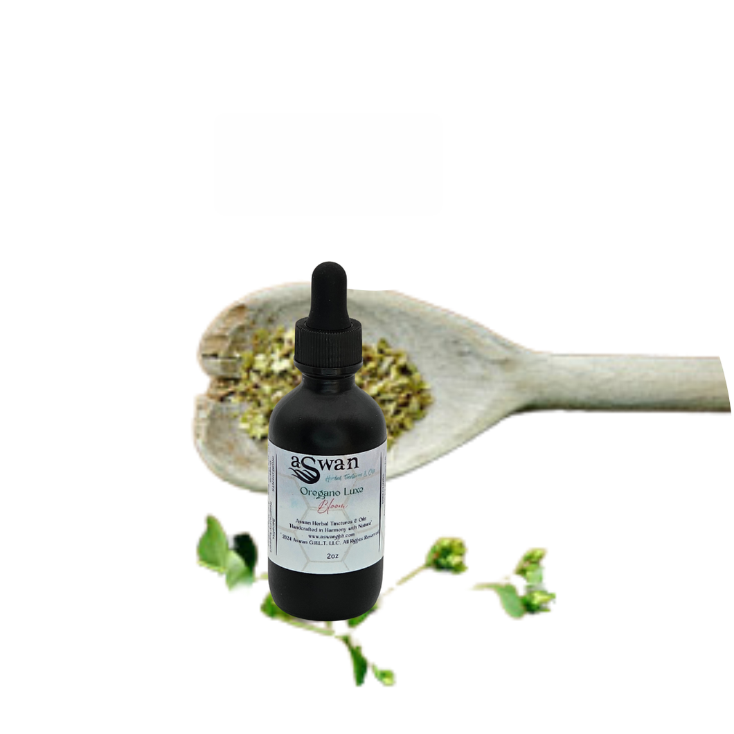 Oregano Tincture (2oz) Oregano Luxe Bloom – Glycerite Blend
